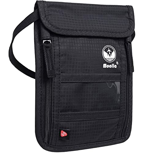 RFID Blocking Travel Neck Pouch