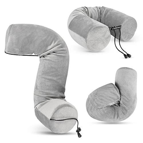 Twist Memory Foam Travel Pillow