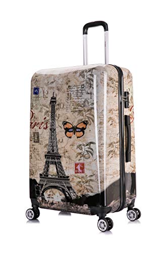 InUSA Paris Print Luggage
