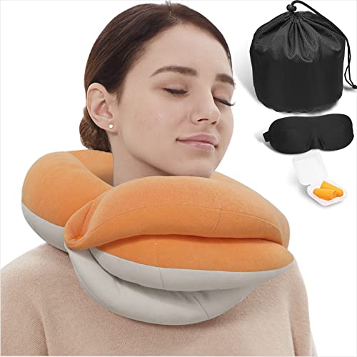 BUYUE Travel Neck Pillow: Ultimate Comfort for Long Flights