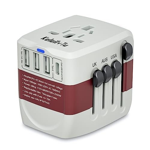 Travel Adapter with USB Ports
