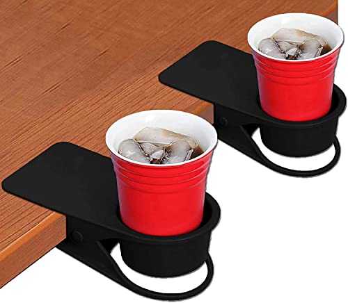 Kalolary Desk Cup Holder Clip - Versatile Space-Saving Solution