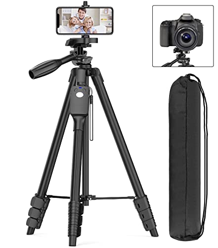 XXZU 60" Camera Tripod with Travel Bag