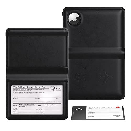 Stouchi Passport Holder and Vaccine Card Holder Combo