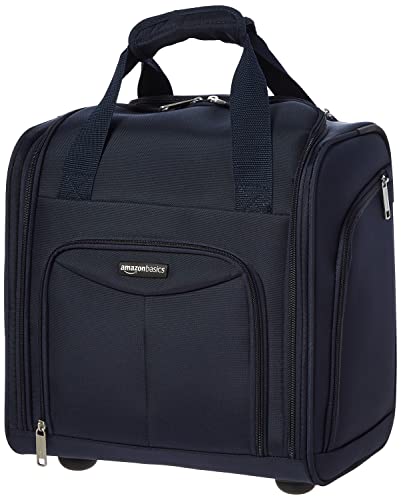 Amazon Basics Underseat Carry-On Rolling Travel Luggage Bag