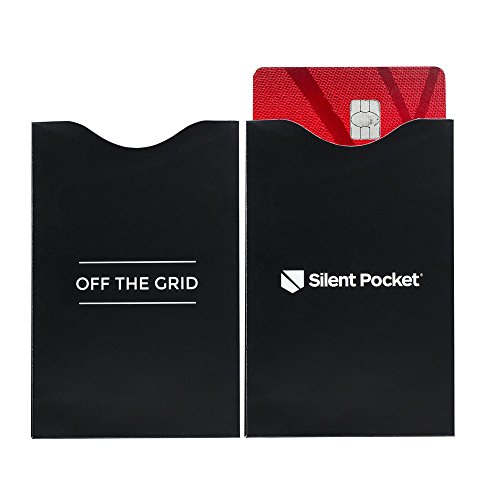 SLNT RFID Blocking Card Guard Sleeve - 5 Pack