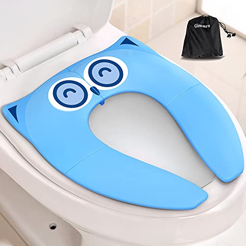 Gimars Non-Slip Foldable Travel Potty Seat