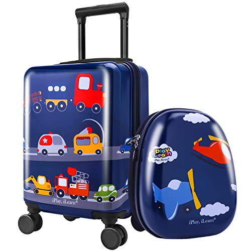 Kids Carry On Luggage Set