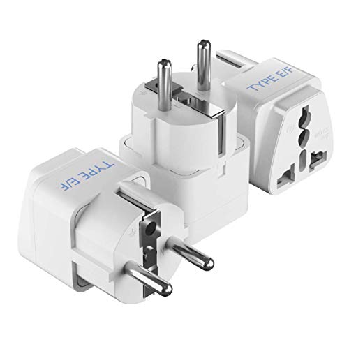 Ceptics Germany France Travel Power Adapter