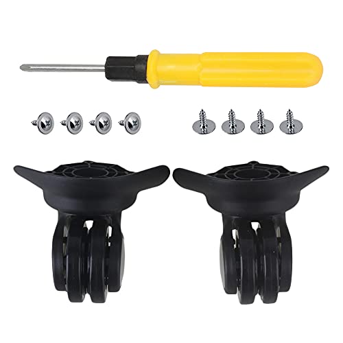 RDEXP Luggage Wheels DIY Replacement Set
