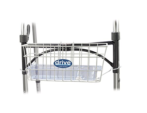 Drive Medical Walker Basket with Cup Holder