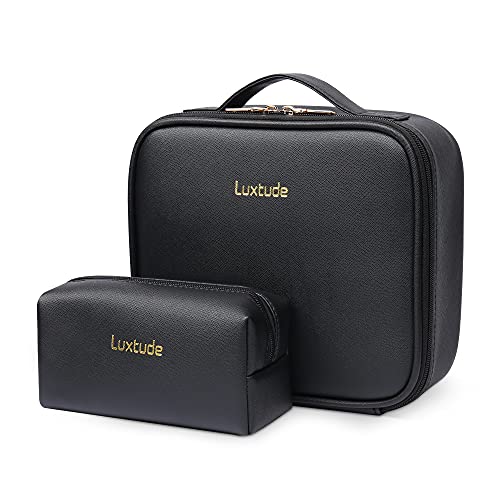 Luxtude Travel Makeup Train Case