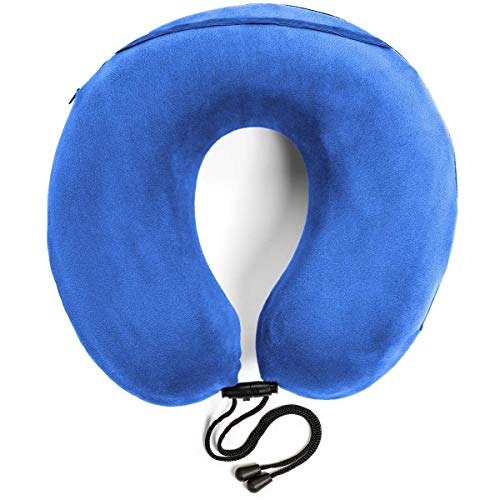 Therapeutic Memory Foam Travel & Neck Pillow