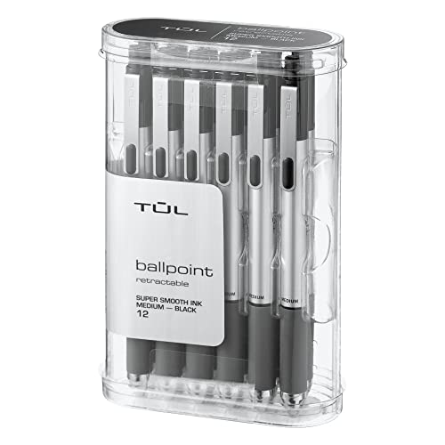 TUL BP3 Retractable Ballpoint Pens - Smooth Writing on the Go