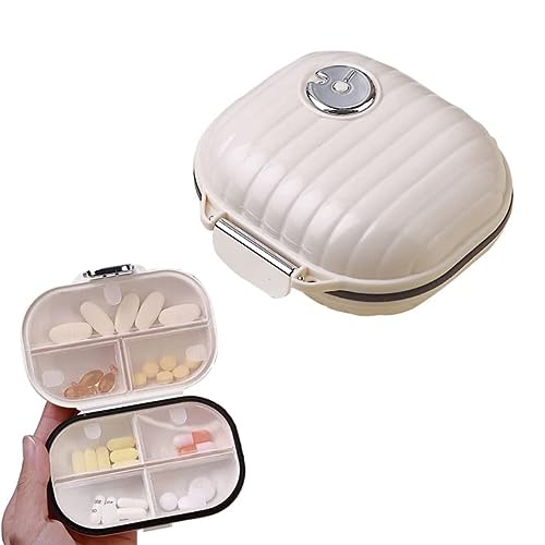 Mini Travel Pill Organizer for Daily Use and Outdoor Activities