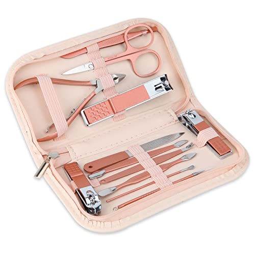 Rose Gold Manicure Set 12 in 1