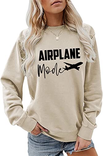 ARTECE Airplane Mode Sweatshirt Women