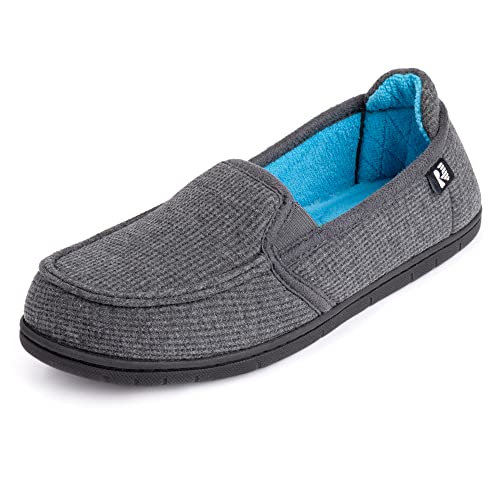 Cozy Two-Tone Hoodback Slipper with Removable Insole