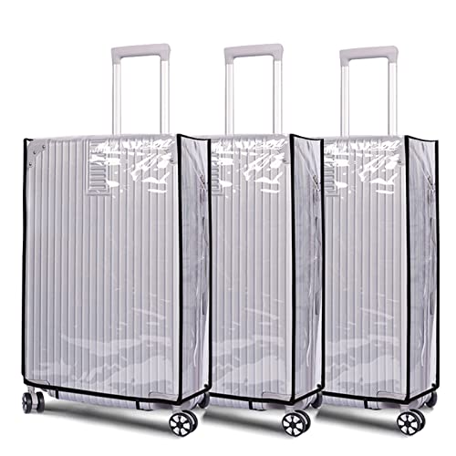 Valleycomfy Clear Luggage Cover