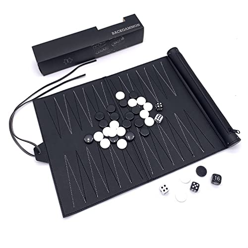 Roll-Up Travel Backgammon Games