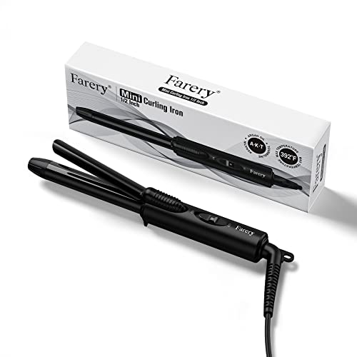 FARERY Travel Curling Iron Dual Voltage