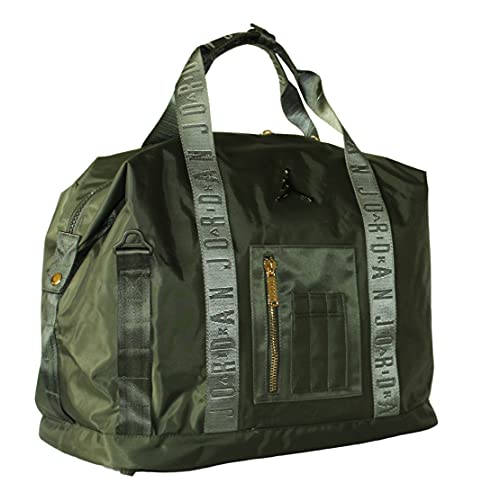 Jordan Large Olive Unisex Duffel Bag