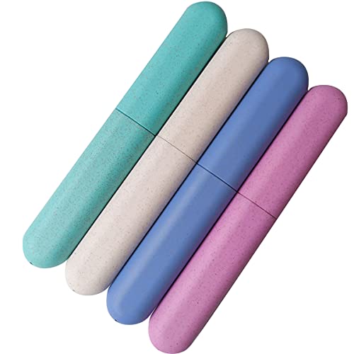 Travel Toothbrush Case, Set of 4