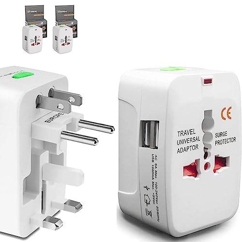 41ERIbOL6L. SL500  - 12 Amazing Universal Adaptor Worldwide Travel Adapter for 2024