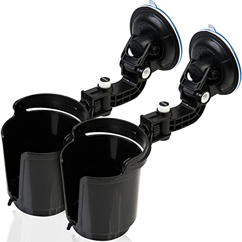 Zone Tech Folding Cup Drink Holder - Premium Quality Vehicle Accessory
