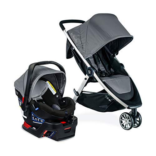 Britax B-Lively & B-Safe Gen2 Flexfit Travel System, Fog SafeWash