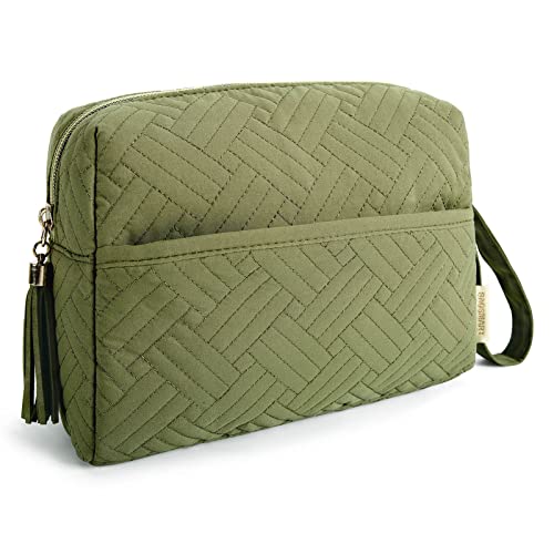Elegant Roomy Makeup Bag for Travel