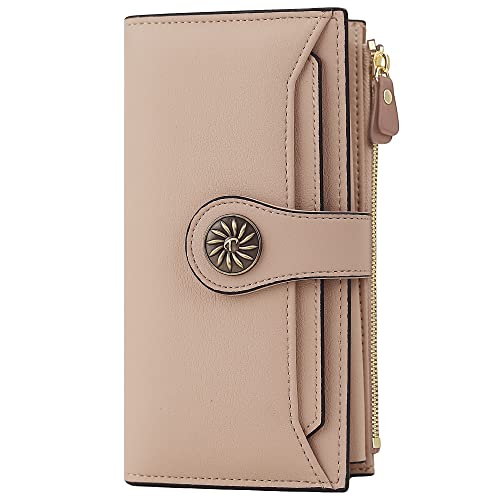 RFID Wallet Women Wallets Large Capacity Leather Clutch Wallet