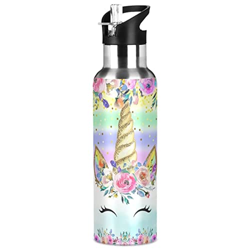 Unicorn Insulated Water Bottle