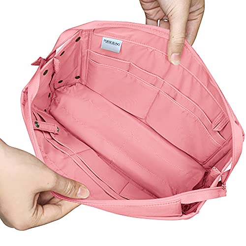 Zippered Purse Organizer Insert For Handbags