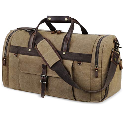 Waterproof Duffel Bag for Travel - Brown