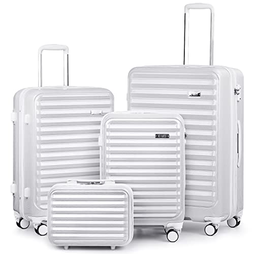 Durable and Stylish 4 Piece Luggage Set for Travelers