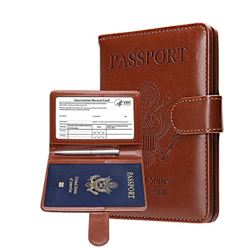 MCmolis Passport and Vaccine Card Holder Combo