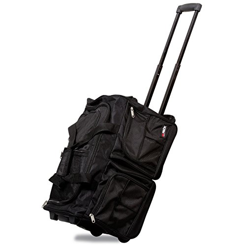 Hipack Carry-on Rolling Duffle Bag - Convenient and Stylish Travel Companion