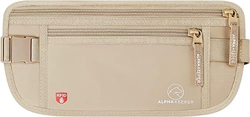 RFID Slim Travel Money Belt