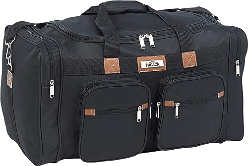 Polyester Duffle Bag with Multiple Pockets - Travel Essential