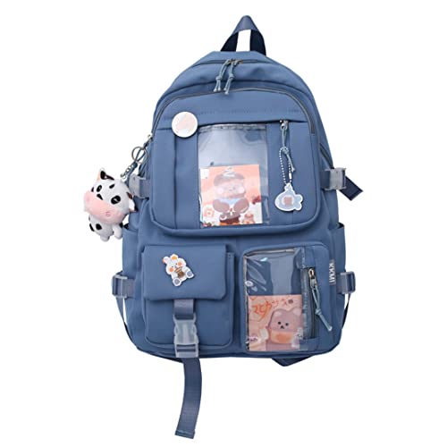 GGOOB Kawaii School Backpack with Accessories