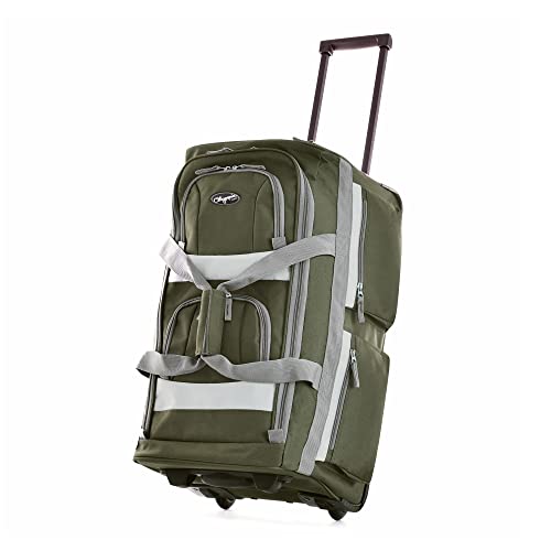 Olympia U.S.A. Rolling Duffel Bag - Durable and Spacious Travel Companion