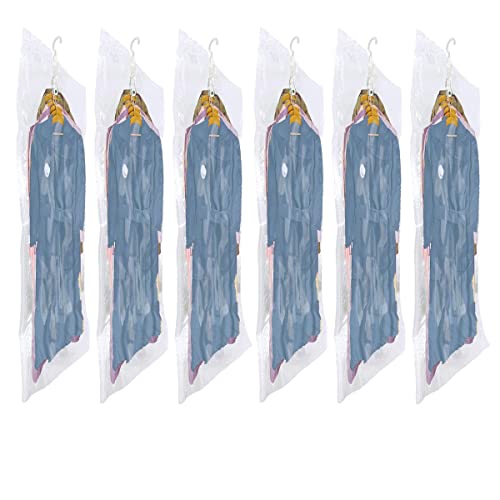 Elebac Hanging Vacuum Storage Bags for Clothes