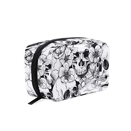 ZOEO Sugar Skull Makeup Pouch Organizer