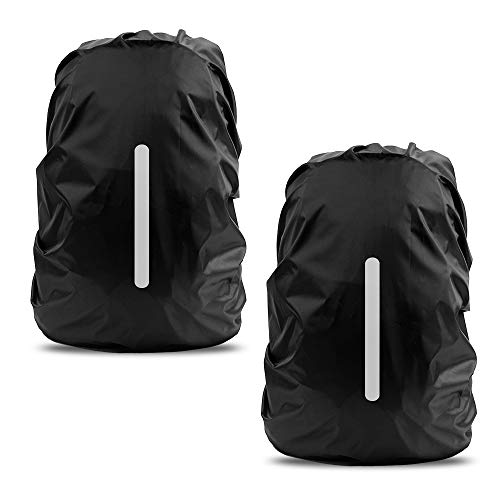 LAMA 2pcs Waterproof Rain Cover for Backpack