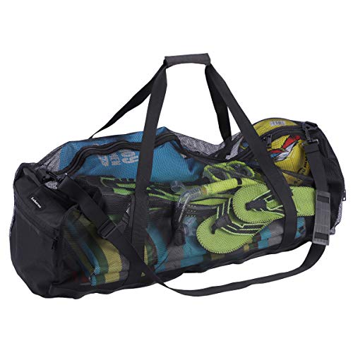 Leberna Large Mesh Duffle Bag