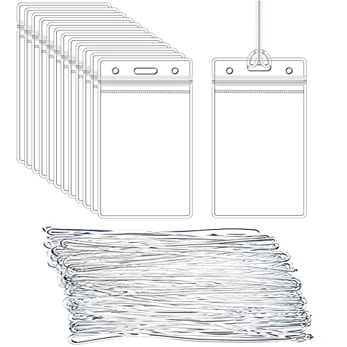 Clear Luggage Tags with Straps