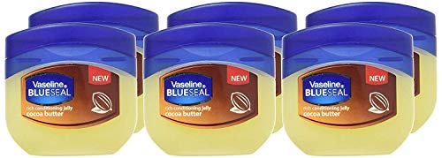 Vaseline Cocoa Butter Travel Size Petroleum Jelly (Pack of 6)