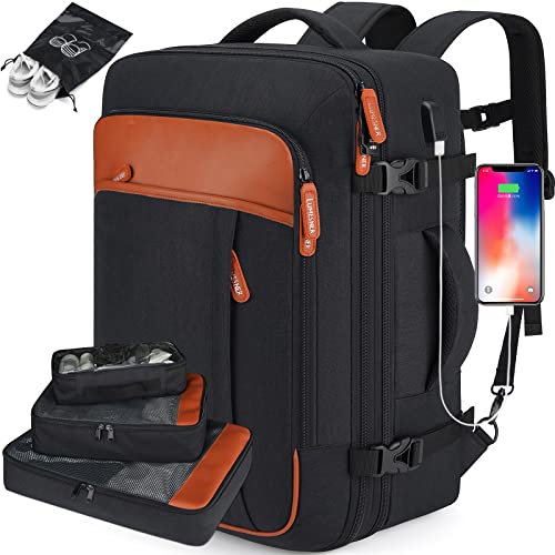XL Carry on Backpack with Packing Cubes