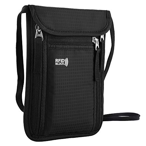 KEAFOLS Travel Pouch Neck Wallet